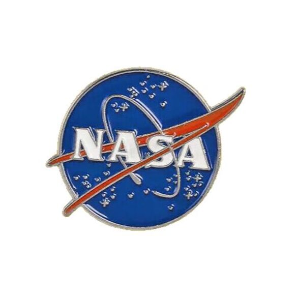 NASA Official Agency Logo Mini-Badge Shield Emblem Lapel PIN Hat Tie Pin Gift - Picture 1 of 6
